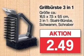 Famila Nord West Grillbürste 3 in 1 Angebot