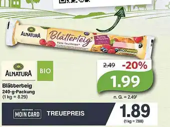 Famila Nord West Alnatura blätterteig Angebot