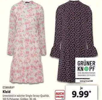 Lidl Esmara Kleid Angebot