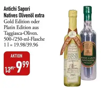 Galeria Markthalle Antichi Sapori Natives Olivenöl Extra 500-250 ml Flasche Angebot