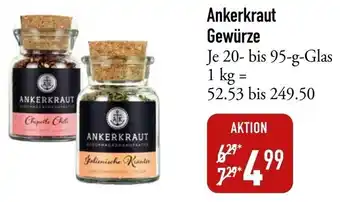 Galeria Markthalle Ankerkraut Gewürze 20/95 g Glas Angebot