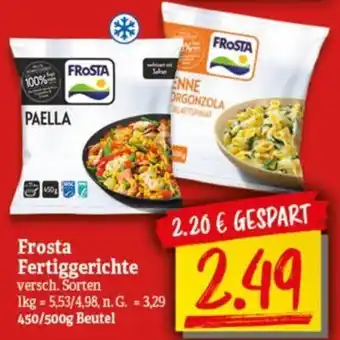 NP Discount Frosta Fertiggerichte 450/500 g Beutel Angebot