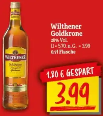 NP Discount Wilthener Goldkrone 0,7 L Flasche Angebot