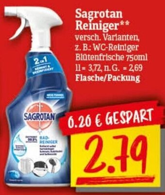 nah & gut Sagrotan Reiniger Angebot