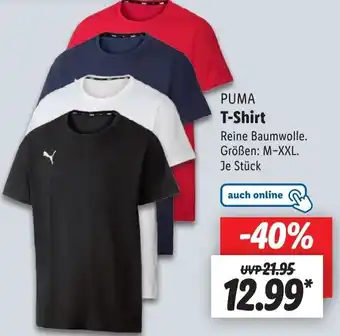 Lidl Puma T-Shirt Angebot