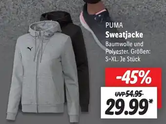 Lidl Puma Sweatjacke Angebot