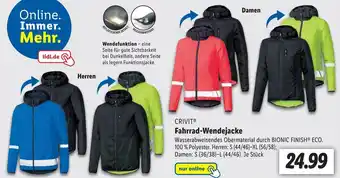 Lidl Crivit Fahrrad Wendejacke Angebot