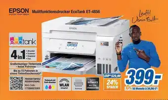 Expert Bening Epson multifunktionsdrucker ecotank et-4856 Angebot