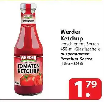 Famila Nord Ost Werder ketchup verschiedene sorten Angebot