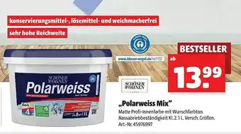 Hagebau Schöner wohnen „polarweiss mix“ Angebot