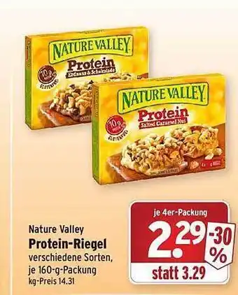 Wasgau Nature valley protein-riegel Angebot