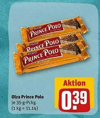 REWE Kaufpark Olza prince polo Angebot