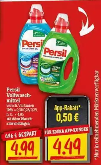 NP Discount Persil vollwaschmittel Angebot