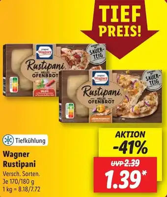 Lidl Wagner Rustipani 170/180 g Angebot