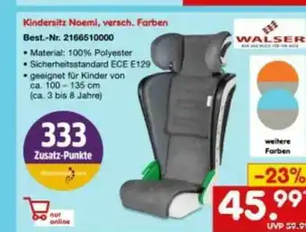 Netto Marken-Discount Walser Kindersitz Noemi Angebot