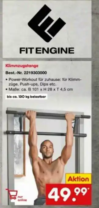 Netto Marken-Discount Klimmzugstange Angebot