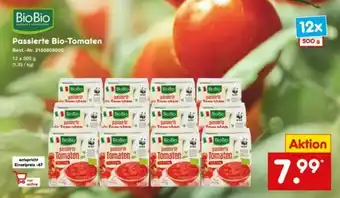 Netto Marken-Discount Biobio Passierte Bio-tomaten Angebot