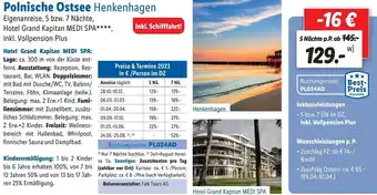 Lidl Polnische Ostsee Henkenhagen Angebot