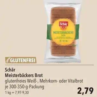 CITTI Markt Schar Meisterbackers Brot 300-350g Angebot