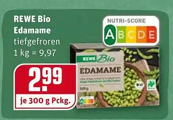 REWE Rewe Bio Edamame Angebot