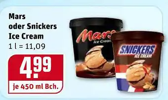 REWE Mars Oder Snickers Ice Cream Angebot