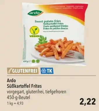 CITTI Markt Ardo Susskartoffel-Frites 450g Angebot