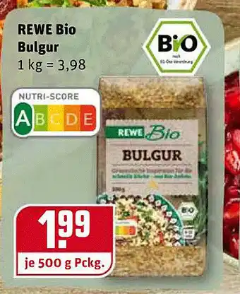 REWE Rewe Bio Bulgur Angebot