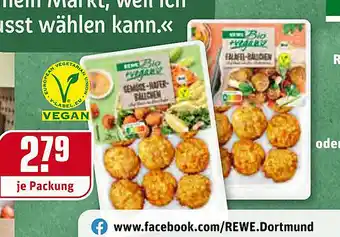 REWE Rewe Bio Vegane Angebot