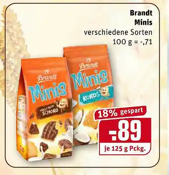 REWE Brandt Minis Angebot