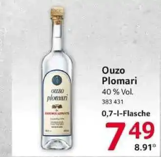 Selgros Ouzo Plomari Angebot