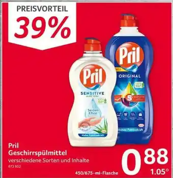 Selgros Pril Geschirrspülmittel Angebot