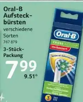 Selgros Oral-b Aufsteckbürsten Angebot