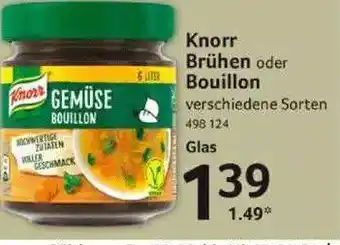 Selgros Knorr Brühen Oder Bouillon Angebot