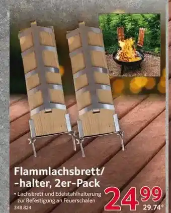 Selgros Flammlachsbrett -halter, 2er-pack Angebot