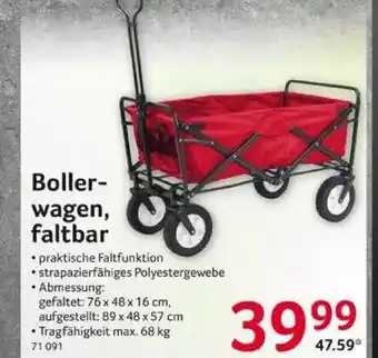 Selgros Bollerwagen, Faltbar Angebot