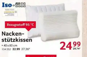 Selgros Iso-fill Nackenstützkissen Angebot