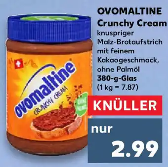 Kaufland Ovomaltine Crunchy Cream 380 g Glas Angebot