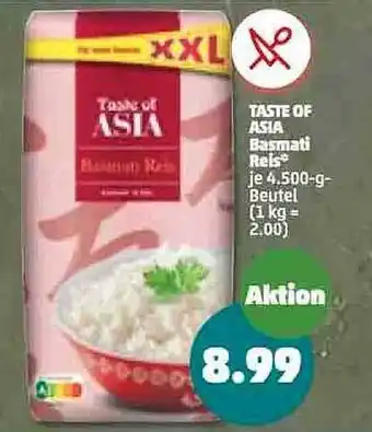 PENNY Taste of asia basmati reis Angebot