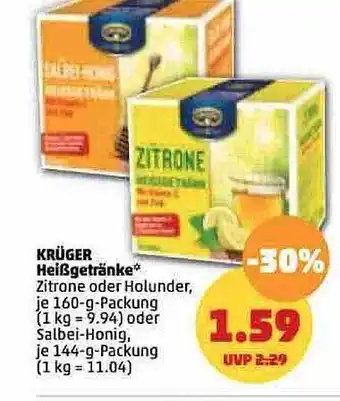 PENNY Krüger heißgetränke Angebot