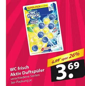 Famila Nord Ost Wc frisch aktiv duftspüler Angebot