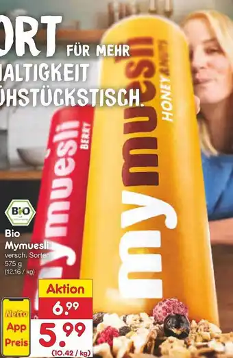 Netto Marken-Discount Bio mymuesli Angebot