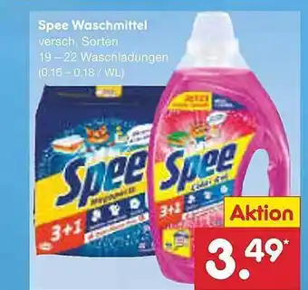 Netto Marken-Discount Spee waschmittel Angebot