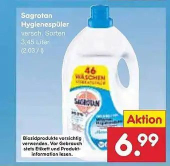 Netto Marken-Discount Sagrotan hygienespüler Angebot