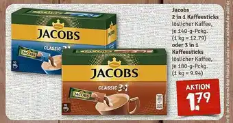 nahkauf Jacobs 2in1 kaffeesticks oder 3in1 kaffeesticks Angebot