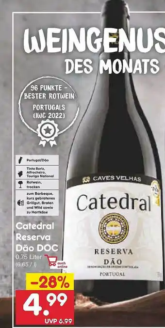 Netto Marken-Discount Catedral reserva dão doc Angebot