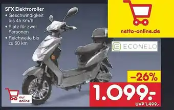 Netto Marken-Discount Sfx elektroroller econelo Angebot