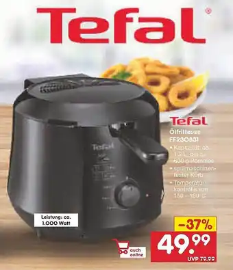 Netto Marken-Discount Ölfritteuse ff230831 tefal Angebot