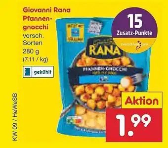 Netto Marken-Discount Giovanni rana pfannen-gnocchi Angebot