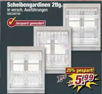 Poco Scheibengardinen 2-tlg Angebot