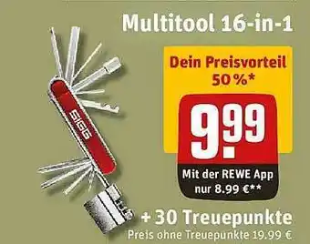 REWE Multitool 16-in-1 Angebot